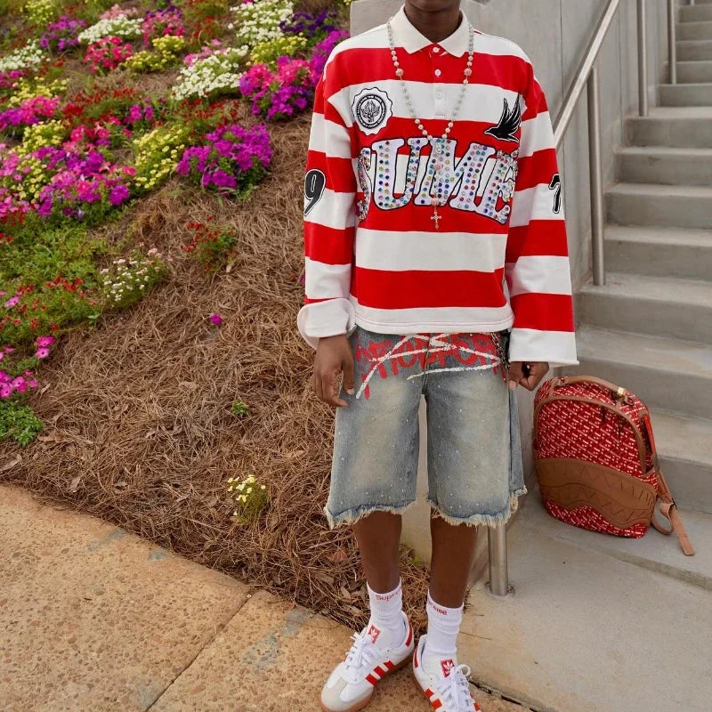 Long Sleeve Polo 'Sume'